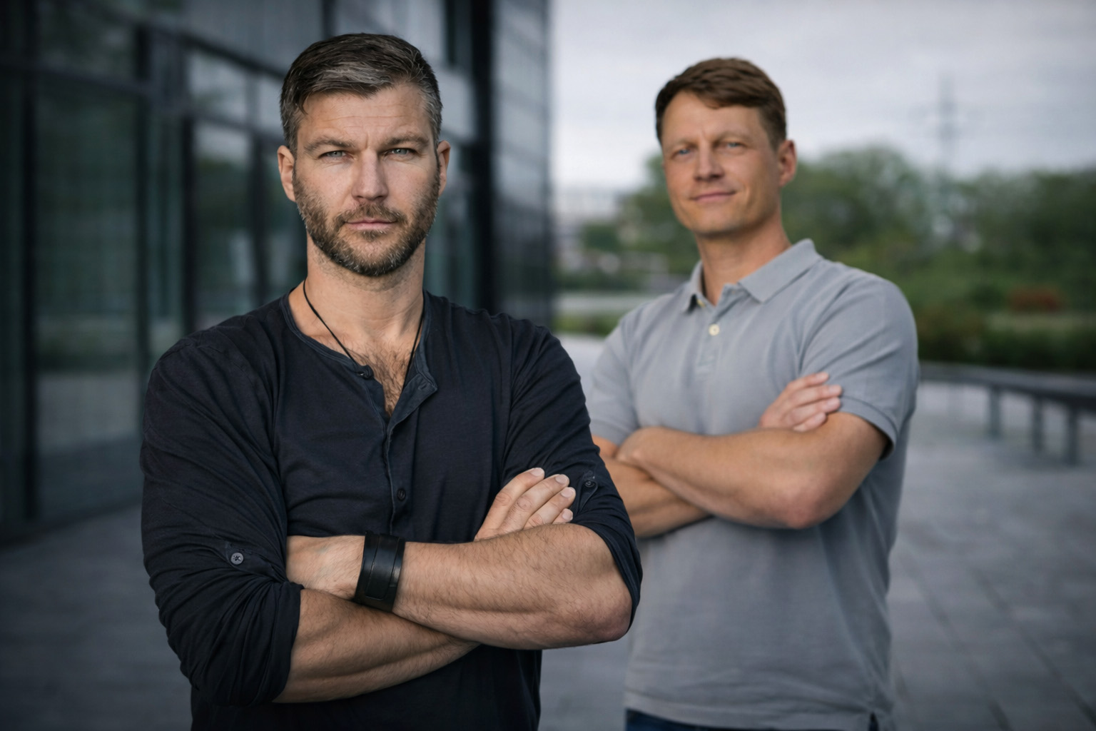 HerzMedien Team: Martin (links) und Eric (rechts)